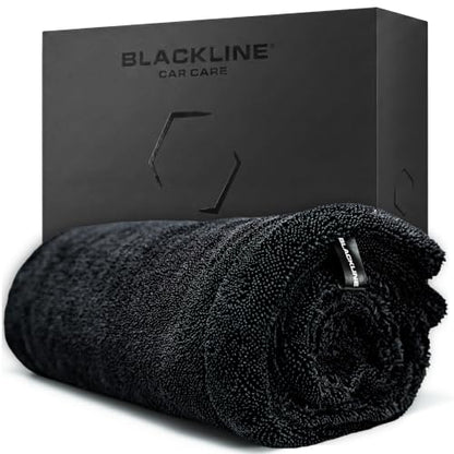 Microfiber Car Drying Towel 24"x36" (Charcoal Grey / 24"x36" Double sided)