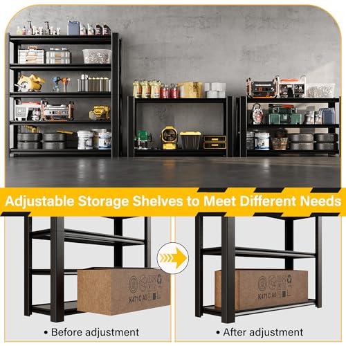 Standing Shelf Units 72" H x 48″W x 20" D