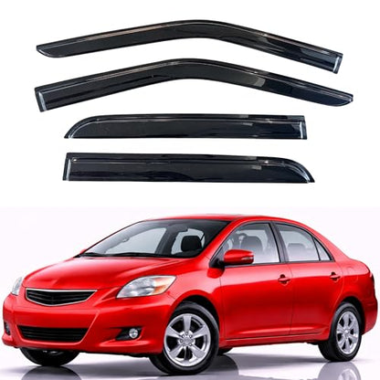 Rain Guards Window Visors for 2007 (2007-2013 Yaris Sedan)