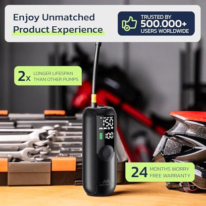 Bike Pump Portable Air Compressor for Cars & Bikes (LP1)