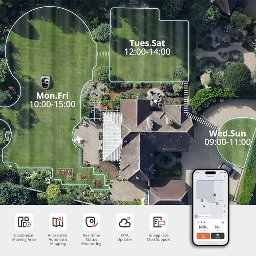 Segway Navimow i105N Robot Lawn Mower Perimeter Wire Free 1 (i105N-US-FBA)