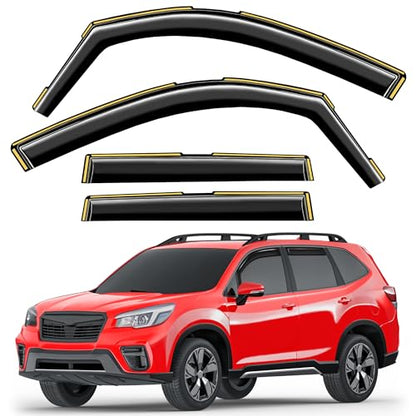 in Channel Window Visors Rain Guards for Subaru Forester 2019 (Fit for 2019-2024 Forester)