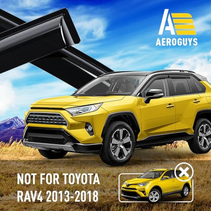 Extra Durable Window Deflectors Tape (For Toyota RAV4 19-25)