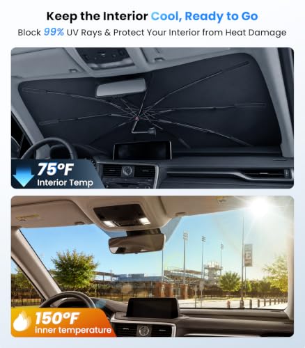 2026 Upgraded Windshield Sun Shade Umbrella (For Lexus / For RX300)