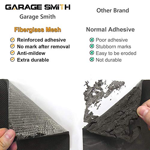 GWP02S Garage Wall Protector Car Door Protectors (Black)