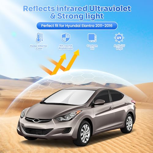 Window Shades for 2011 (Hyundai Elantra 2011-2016)