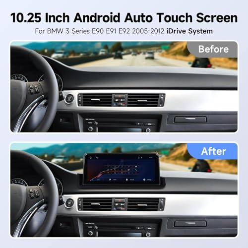 10.25 Inch IPS Touch Screen Car Radio for BMW 3 Series E90 E91 E92 E93 (10.25inch)