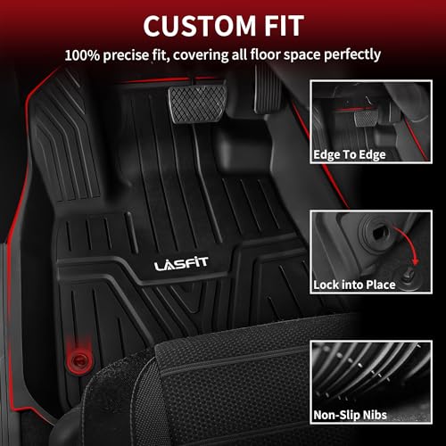 All Weather Floor Mats for Honda Pilot 2023