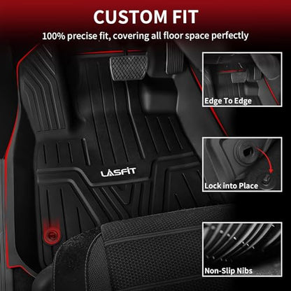 All Weather Floor Mats for Honda Pilot 2023