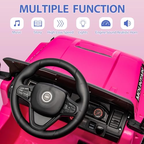 Kids Ride On Truck Car (Pink)