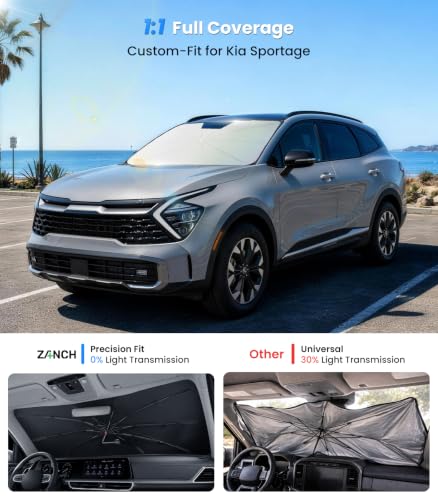 2026 Upgraded Windshield Sun Shade Umbrella (For Kia / For Sportage)
