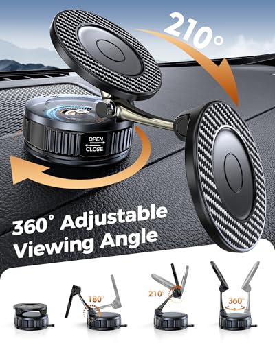 Car Phone Holder for MagSafe (Holder Black)