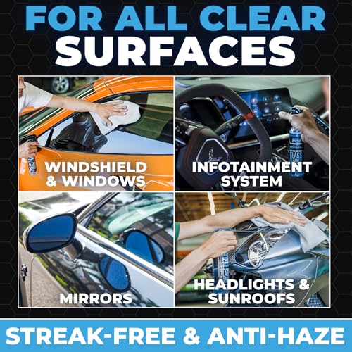 Window and Glass Cleaner Streak Free for Cars