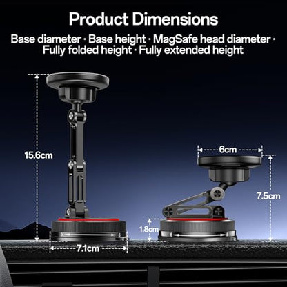 for MagSafe Car Mount [3 (Carbon Fiber)