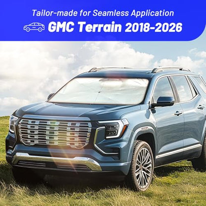 Windshield Sun Shade Umbrella for GMC Terrain 2018 (for Terrain 2018-2026)