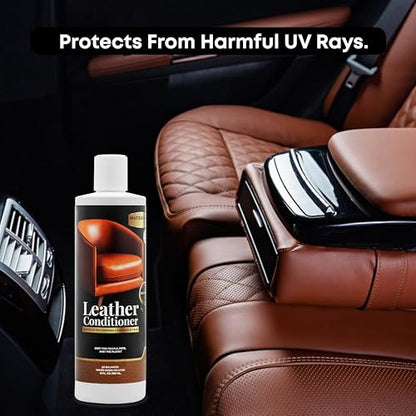 Leather Conditioner & Microfiber Cloth