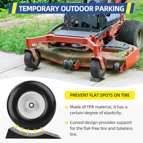 Mower Tire Saver Ramp for 9 (Fit 9 -12" OD Tire)