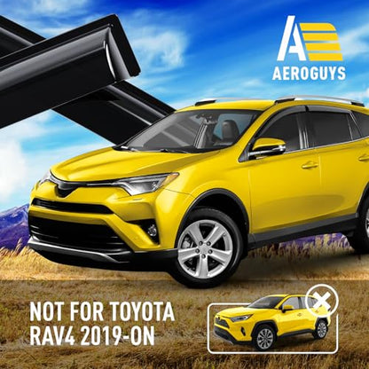 Extra Durable Window Deflectors Tape (For Toyota RAV4 13-18)