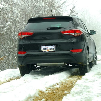 Night Forest License Plate Frames (Night Forest Moon)