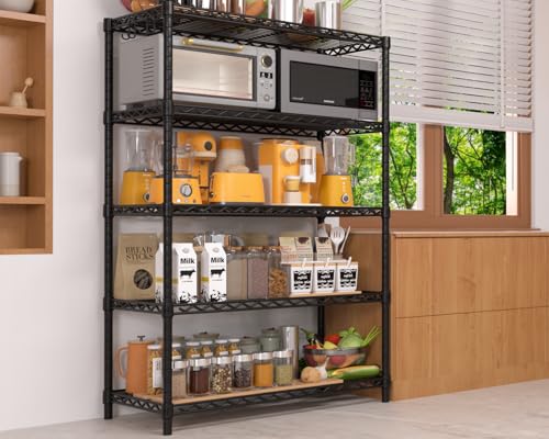 Wire Storage Shelves (35.5"W x 14"D x 72"H)