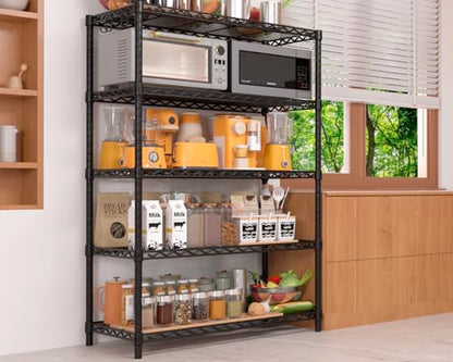 Wire Storage Shelves (35.5"W x 14"D x 72"H)