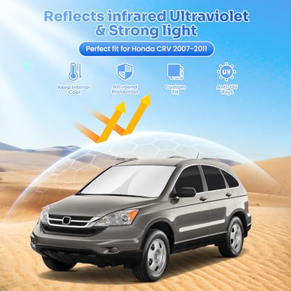 Window Shades for Honda CRV 2007 (Honda CRV 2007-2011)