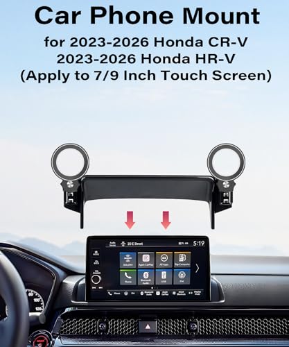 Car Phone Holder for Honda CRV (fit for 2023-2026 Honda CRV/HRV (7/9 Inch Screen))