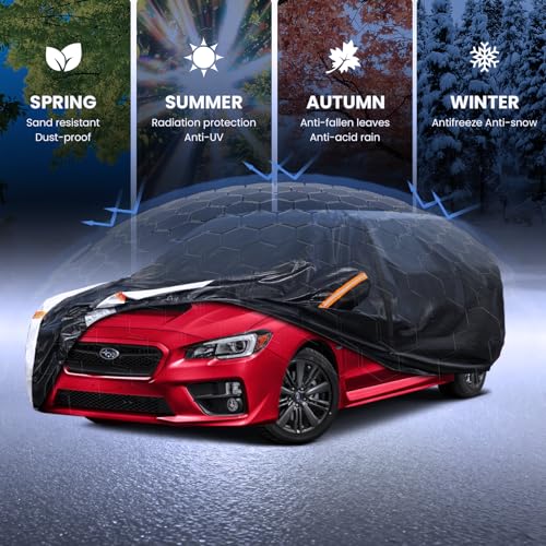 Multi Layer Car Cover Custom Fit for Subaru Impreza hatchback (Custom fit Subaru Impreza hatchback / Minivan car cover)