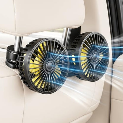 SINGRAO Car Backseat Fan for Kids