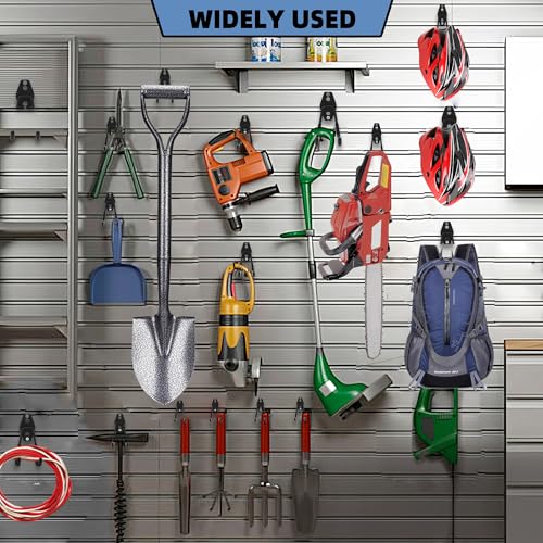 Wall Mount Heavy Duty Garage Hooks (2Pcs)