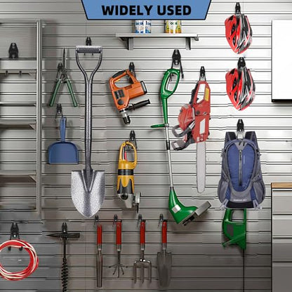 Wall Mount Heavy Duty Garage Hooks (2Pcs)