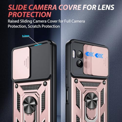 for T Mobile Revvl 7 Pro Phone Case (T-Mobile REVVL 7 Pro（6.78"） / Rose Gold)