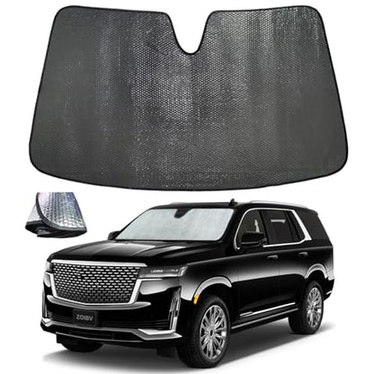 Car Windshield Sun Shade for Cadillac Escalade 2021 (for Cadillac Escalade 2021-2026)