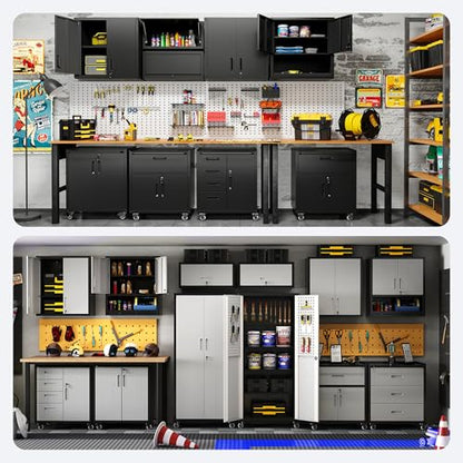 Garage Storage Cabinet System (Black)