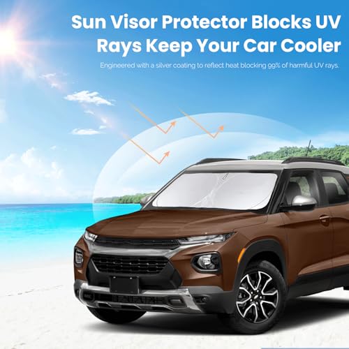 Sun Shade Custom Fit Chevrolet Chevy Equinox 2010 (for Chevy Equinox 2005-2017)