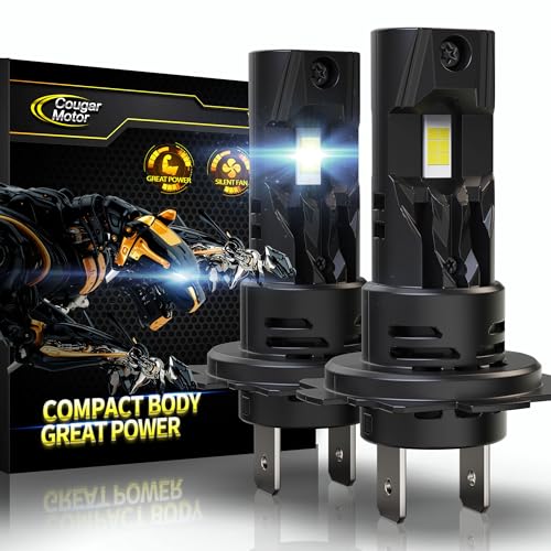 H7 Bulbs, 1:1 Size H7 Lights Bulb No Adapter Required 6500K White Fog Light or Off-Road Use Plug and Play - Pack of 2 (H7)