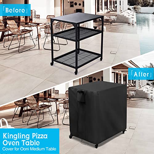 Outdoor Pizza Oven Table Cover for Ooni Medium Table