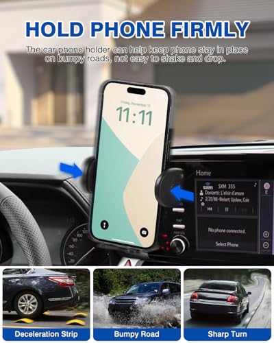 Car Phone Holder for 2021 (Auto-Look+Organizer / Toyota Sienna 2021-2024)