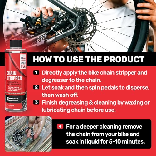 Professional Bike Chain Stripper + Degreaser