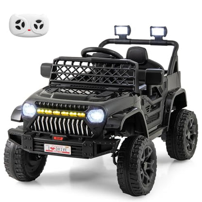 Kids Ride On Truck (Black / 37" × 24.5" × 25.5'')