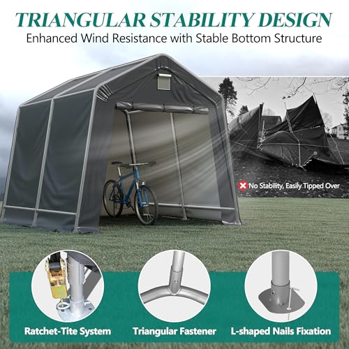 10' x 10' Outdoor Storage Shelter (10' x 10')