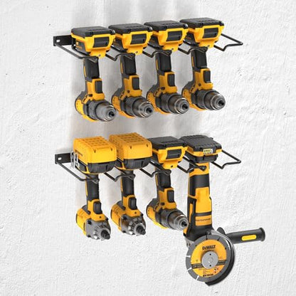 Wall Mounted Power Tool Organizer Holder (Power Tool Holder 2 Pack)