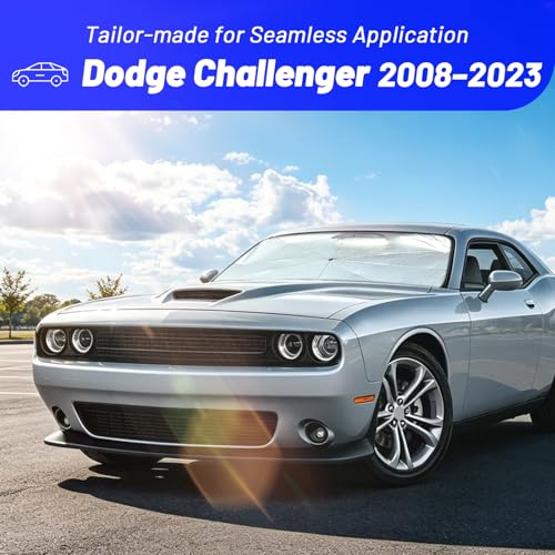 Windshield Sun Shade for Dodge Challenger 2008 (Fit for Dodge Challenger 2008-2023)
