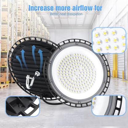 12 Pack 240W UFO LED High Bay Lights (240W 12pack UFO Led High Bay light)