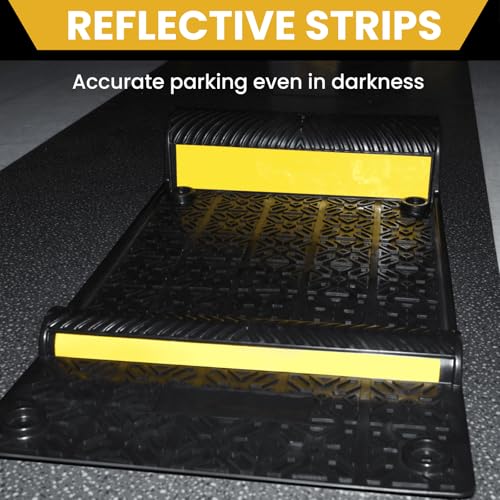 22" x 11.5" Rubber Parking Guide Mat