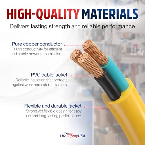200ft Outdoor (200 FT / 12AWG / Yellow)