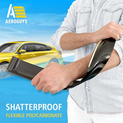 Extra Durable Window Deflectors Tape (For Honda Civic 22-26 Sedan)