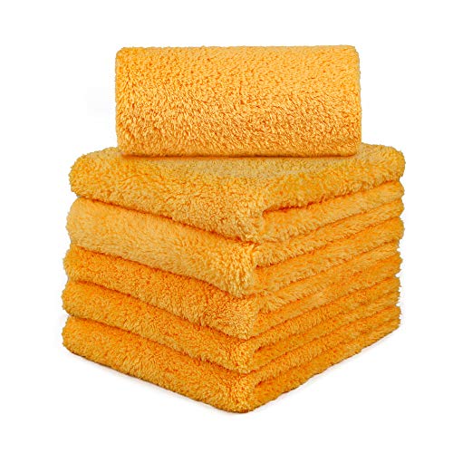Microfiber Towels for Cars (Yellow)