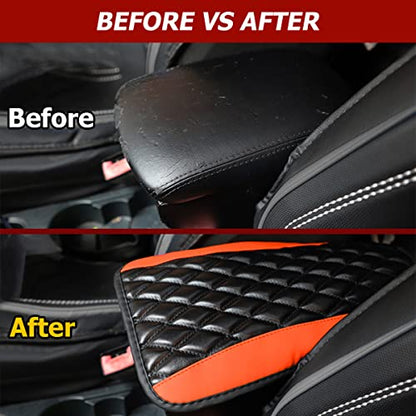 Car Center Console Pad (Orange)