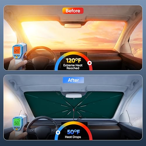 Umbrella Windshield Sun Shade (Standard)